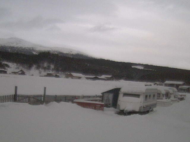 Web kamera Grimsbu Turistsenter. / web camera. View of Grimsbu Turistsenter.